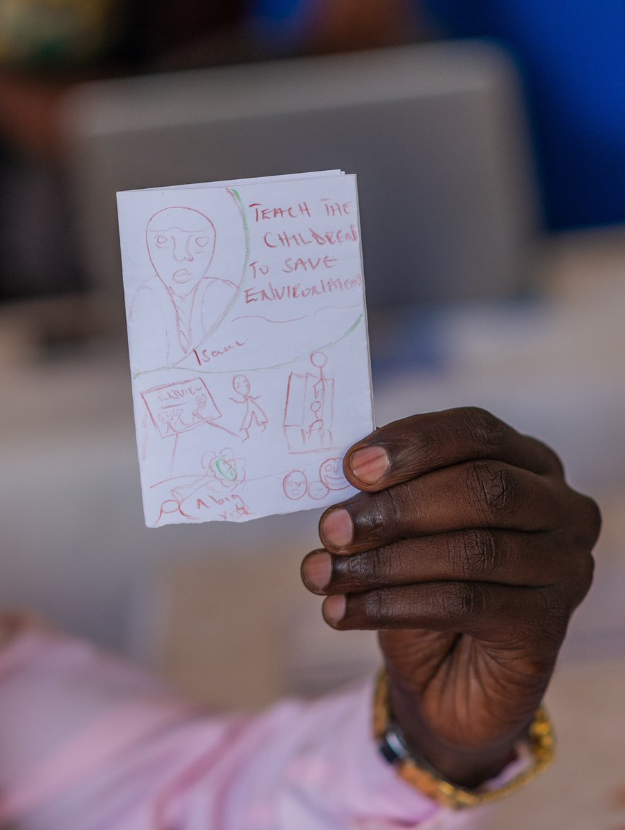 FacesUpUganda's tweet photo. When we asked the Educators to create their “Zines,” they expressed bold statements and images reflecting their aspirations for how they wanted to engage students during each #Art4Educators session.
#FacesUp https://t.co/9ybIEsPZTa