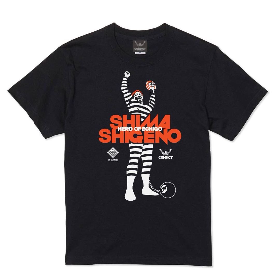📣新発売の3商品をオンラインショップでも発売スタート🛒🎉

●桜島なおき 酒しぶきTシャツ（ブラック）
kyu-pro.shop-pro.jp/?pid=187314589

●桜島なおき 酒しぶきTシャツ（ホワイト）
kyu-pro.shop-pro.jp/?pid=187314331

●シマ重野×CONVICT コラボTシャツ（HERO OF ECHIGO）
kyu-pro.shop-pro.jp/?pid=187314208