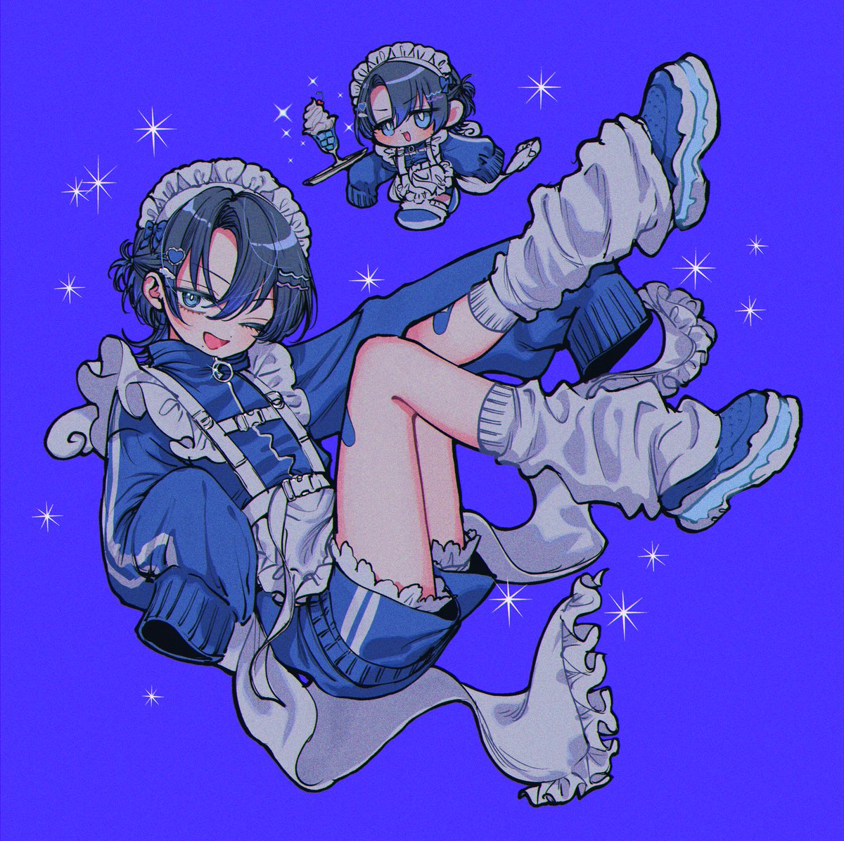 「#青ペン」|万歳寿大宴会のイラスト