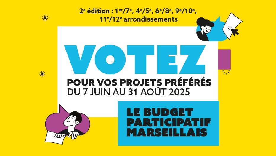 🔵 #Marseille6e8eChange | Budget Participatif
15 idées pour améliorer votre quartier 🗳
✅ Votez du 7 juin au 31 août !
📍 En ligne : bit.ly/3G41MhN
📍 Sur place dans le 6&amp;8
💡 3 projets coups de ❤️ cette semaine ⤵️
🌿 bit.ly/44g32WT
🌱 bit.ly/3IbTzZm