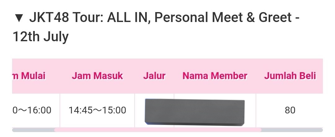 JAttack_'s tweet image. P! 
Info refund @officialJKT48 🤬