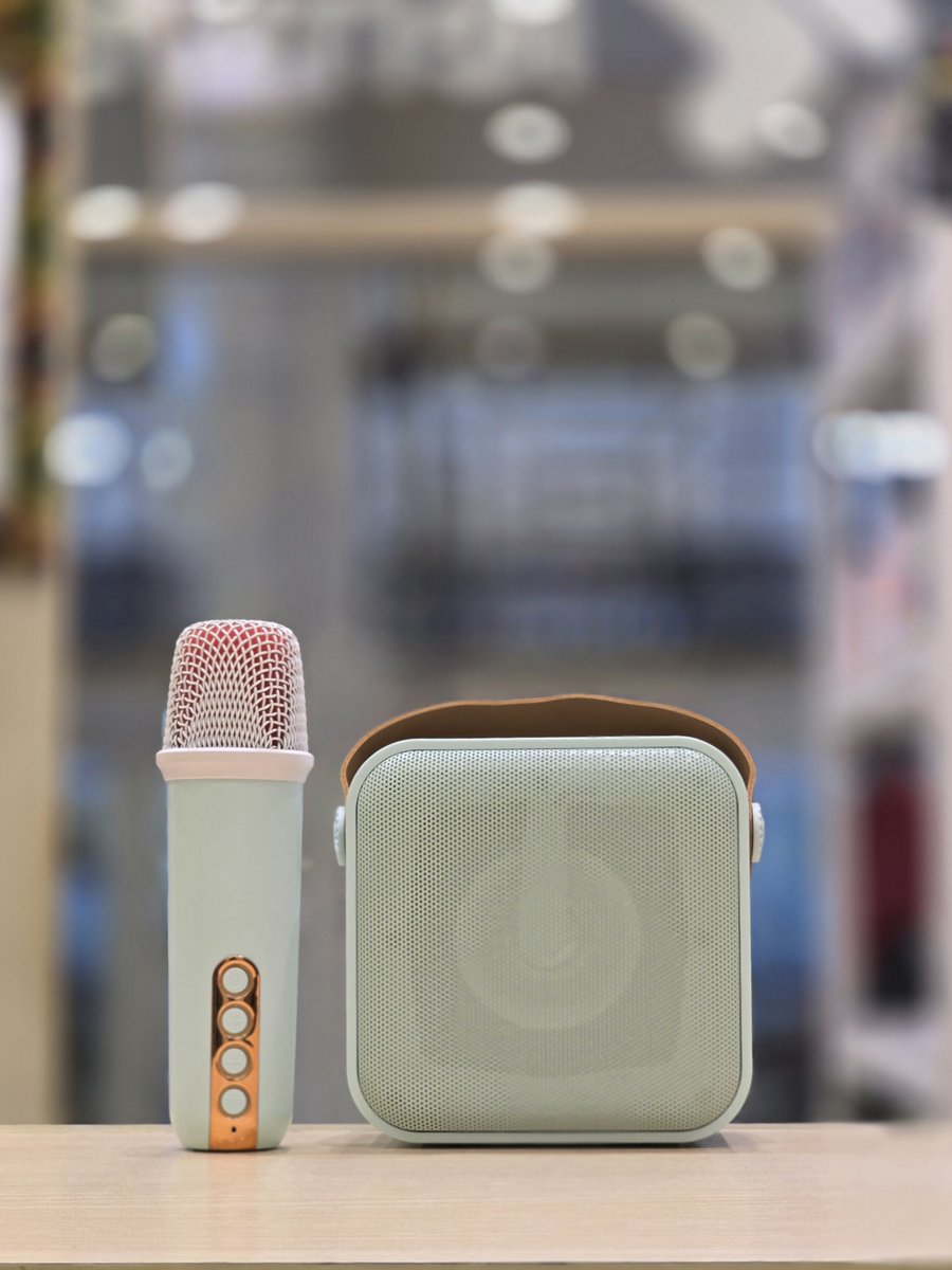 LemakStore's tweet photo. Bluetooth Karaoke 🎤 Speakers available for Kids &amp; Adults 

•Rechargeable 
•Bluetooth Connectivity 
•Microphones with various Effects
•SD Card Slot 
•LED Lights

Come check them out and more accessories at Kamu Kamu Plaza FF-36 or Call /WhatsApp 0774-640-840 https://t.co/bO59cZ27oJ