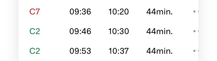 elxmaster1's tweet photo. @Renfe @CercaniasMadrid esta es la realidad del tren.
Vas con tiempo a la estación, te aseguras que tú tren en 44 minutos, eso pone que tarda, aunque calculas 50 y al final tardas 1:15 y llegas casi tarde.
Puntualidad Española.
La próxima vez voy andando. https://t.co/Av02OGBVS2