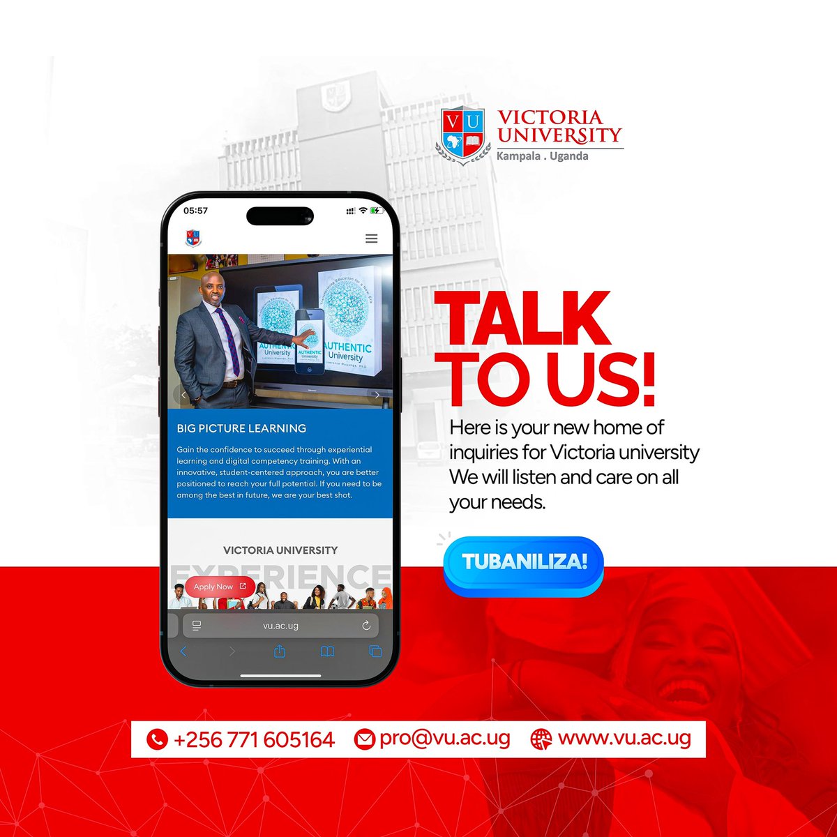 Public Relations - Victoria University, Kampala tweet media