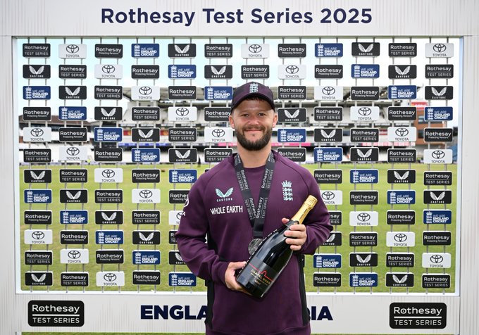 Player of the Match 🍾