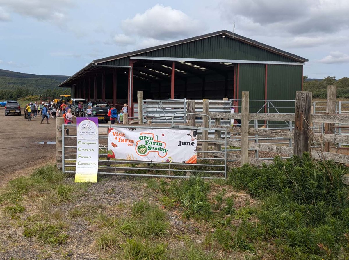 SaveOurWildcats's tweet image. Earlier this month, the team were thrilled to attend Cairngorms Crofters and Farmers' Open Farm Sunday at @Rothiemurchus Farm 🐮
The community came out in force to show support for Scotland's farmers, and it was wonderful to share how farmland habitat is supporting wildcats 🐾