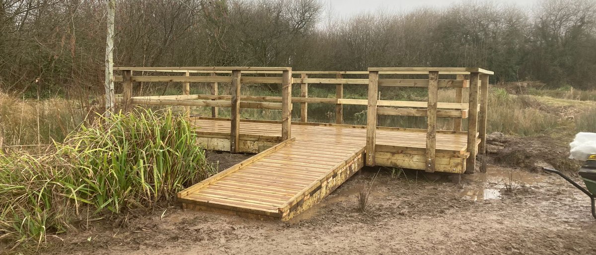Viewing Platform and Ramp Installation Dobcroft Nature Reserve 

As part of this initiative, CCNW was commissioned to design and install a robust viewing platform and an adjoining ramp within Dobcroft Nature Reserve. You can visit the project here: ccnw.info/project/millbr…