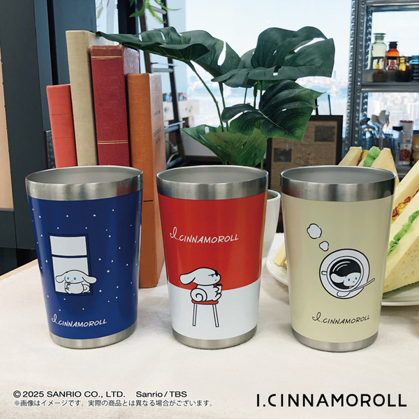 サンリオ「アイシナモロール」の大人可愛いステンレスタンブラーが登場