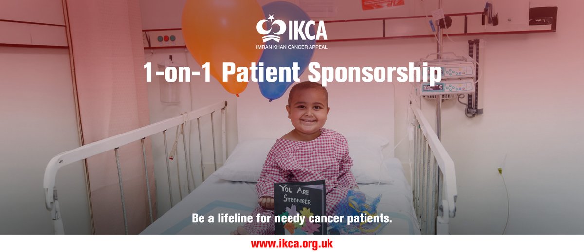 Now you can choose who you sponsor! We send you profiles of patients and their estimated treatment costs. 

Decide how much to give and whether you want to make a one-time or monthly donation. 

Find out more here - ikca.org.uk/get-involved/s…