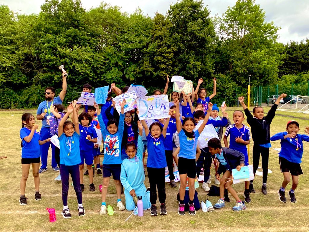 MrMakda_AMPA's tweet photo. And your winners for this year’s Hunger Ga- I mean, Year 3s Sports Day is.. *drum roll*.. 3AM!! WOOH! Well done, guys. Extremely proud! 

I’m pretty sure the chanting and the motivational speech sealed the deal.. @AbbeyMead_TMET https://t.co/GQTd3o0T4t
