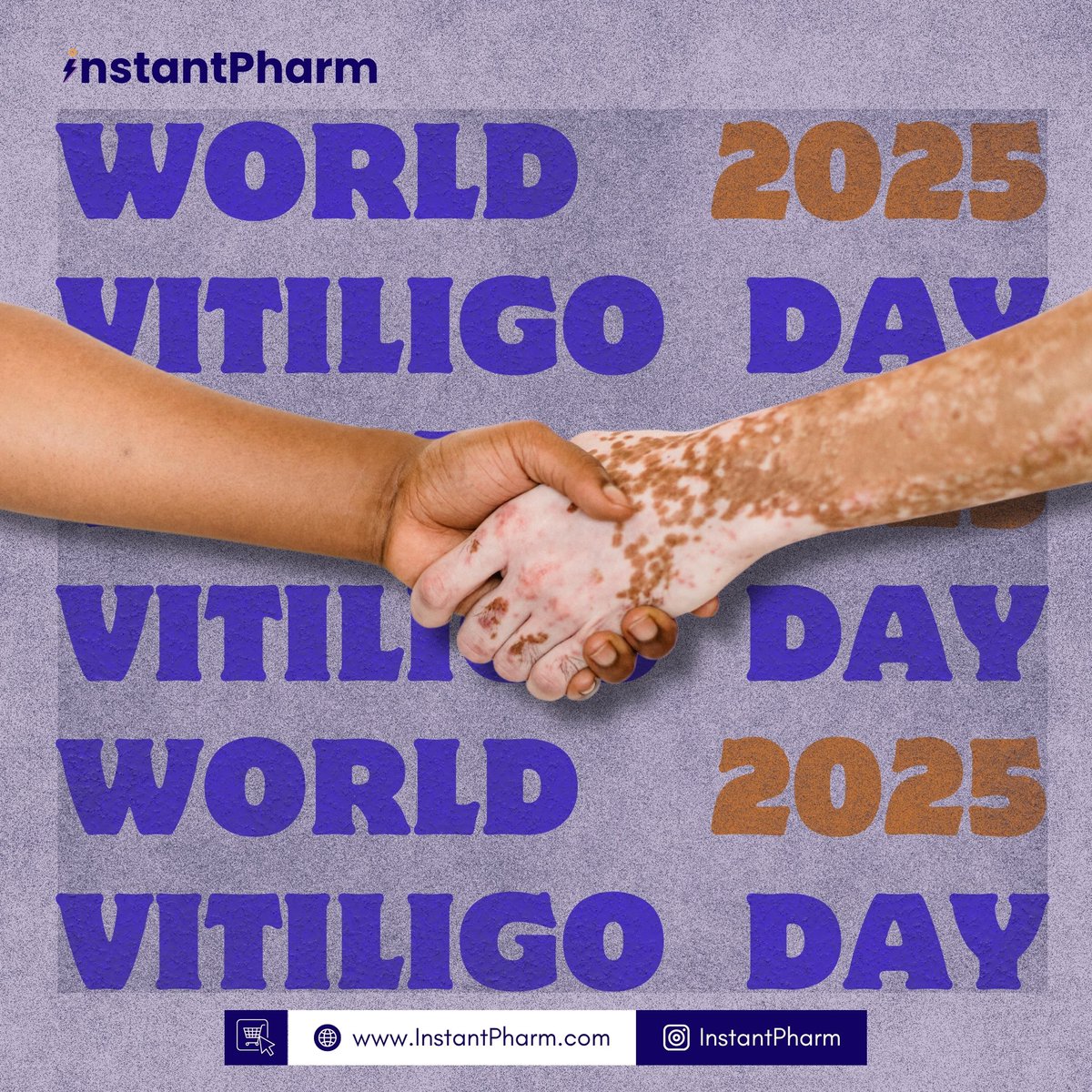 InstantPharmNG's tweet photo. Let’s break the stigma, embrace every shade, and push for innovation that sees every skin.

#WorldVitiligoDay2025 #SkinInclusion #VitiligoAwareness #InnovationForEverySkin #PoweredByAI #DermTech #InstantPharmCares #WellnessForAll https://t.co/CbAhV41xWF
