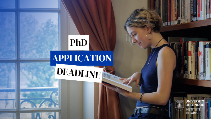 Thinking of applying for a PhD at the University of London Institute in Paris? You have one month to apply for our PhD programme and take advantage of the unique opportunity to undertake your research in Paris: bit.ly/3SBIuCY