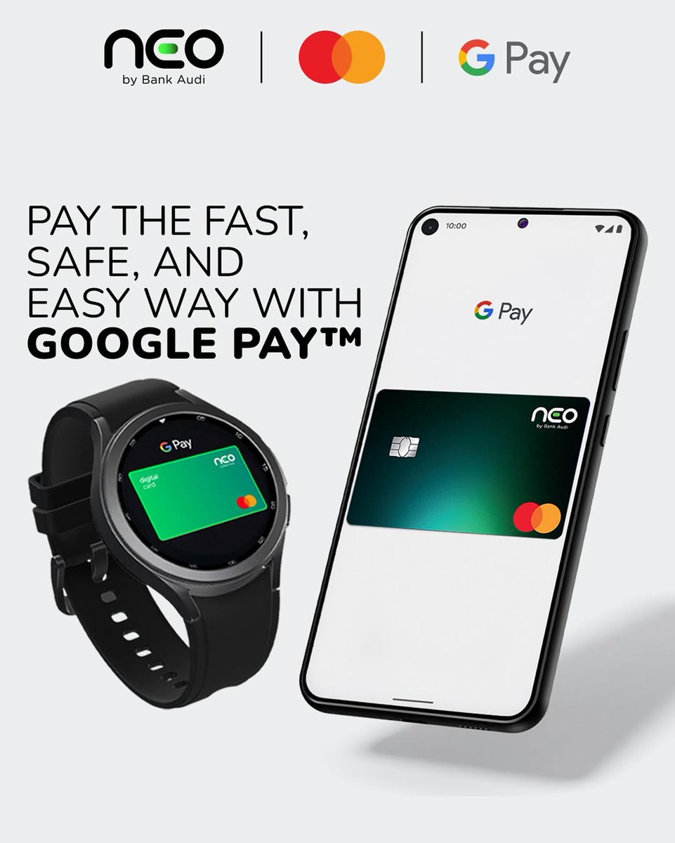 SaudiAndroid's tweet image. رسمياً: إطلاق خدمة الدفع G Pay في لبنان 🇱🇧✔️

البطاقات المدعومة📱
💳Bank Audi
💳Whish Visa
💳Neo Digital

#GoogleWallet #Lebanon