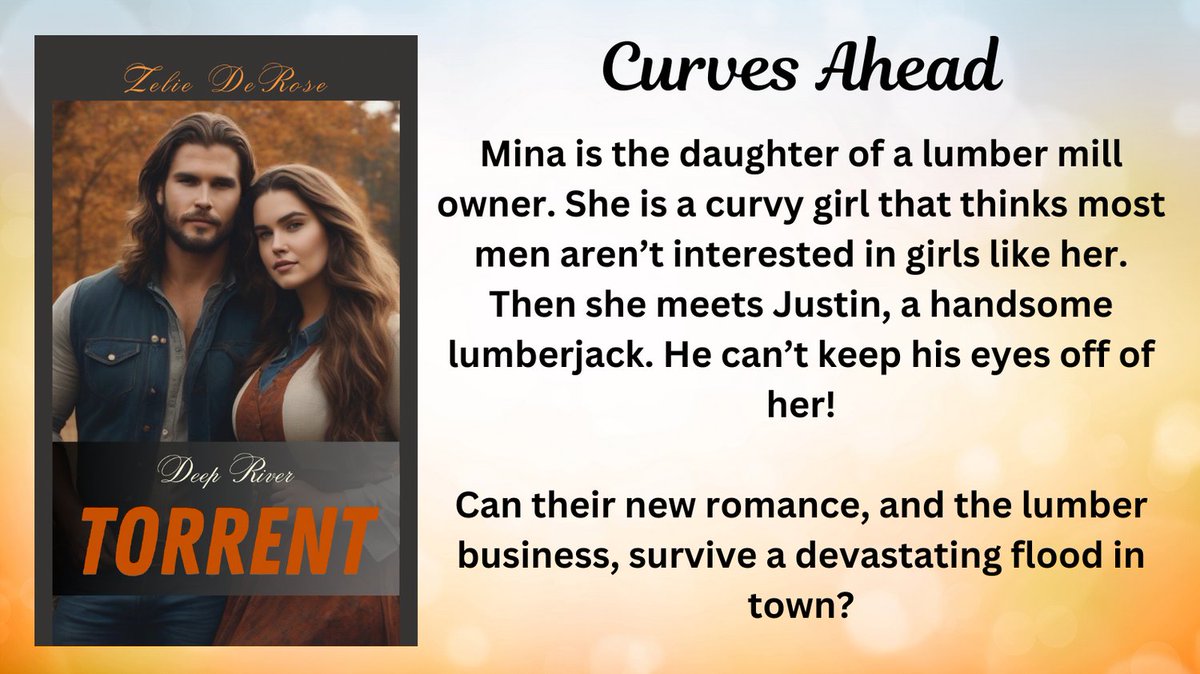 Deep River Torrent - a #curvygirl #romance short story. #romance #romancereaders #KU #kindleunlimited #audible #friendstolovers #steamy #steamyromance #spicy   
💕Amazon Universal Link: mybook.to/DeepRiverTorre…