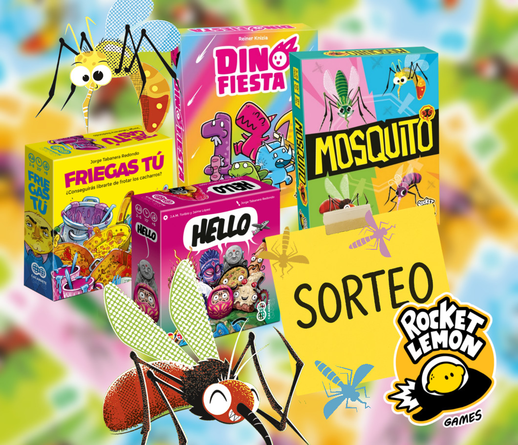 consolaytablero's tweet photo. ¡SORTEO 12 ANIVERSARIO! Tenemos un pack de 4 juegazos veraniegos. ¿Lo quieres? 

1⃣ Sigue a @rocketlemon y a @consolaytablero 
2⃣ Menciona a tus amigos
3⃣ Repostea

¡Hasta el viernes 4 de julio, a las 23:59! Válido para residentes en España. #juegosdemesa #sorteo #verano https://t.co/HG48C3EKgH