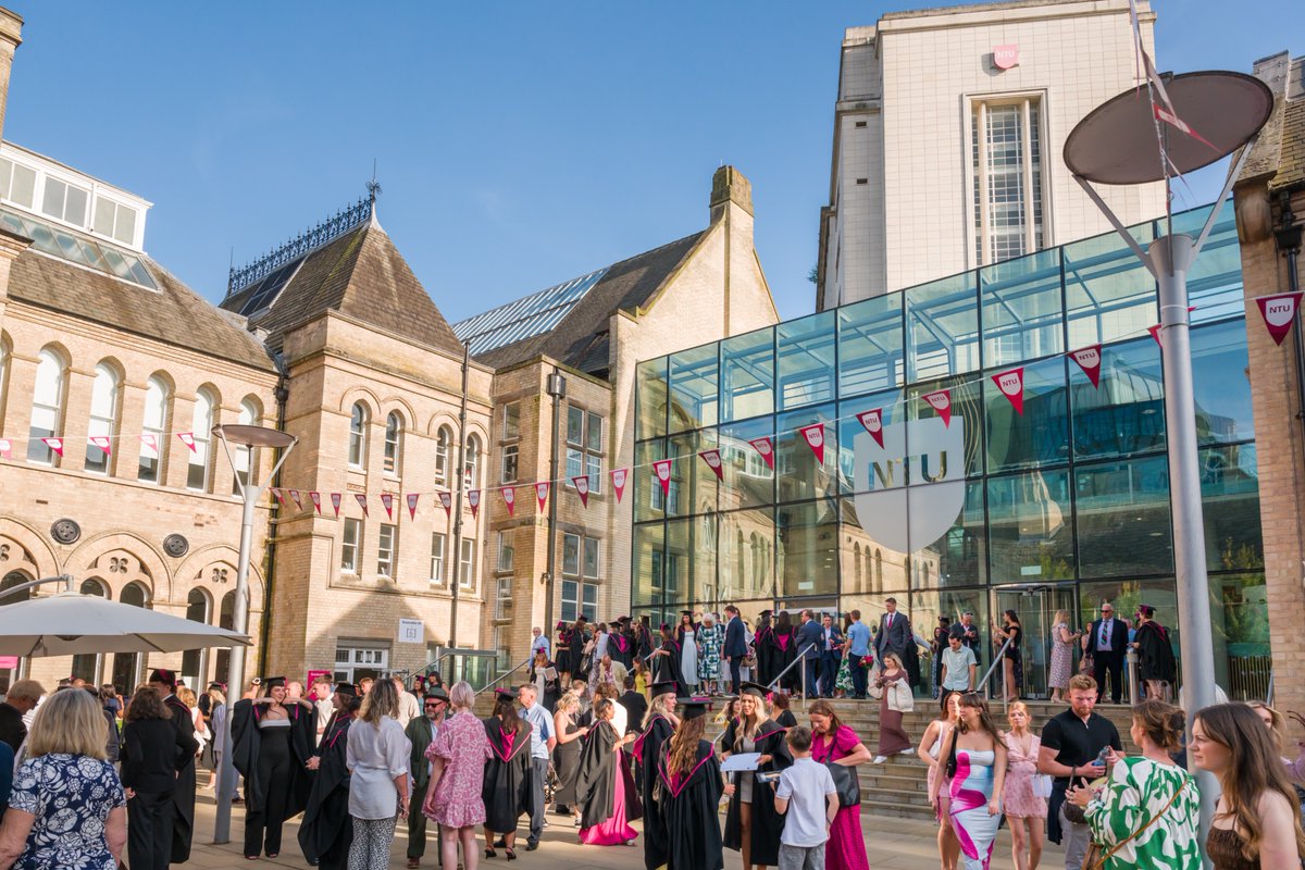 Graduation is just weeks away, and we’re feeling all the emotions 🥹 Whether you’re crossing the stage or cheering someone on, this is your moment! ➡️ Get ready for the big day: ntu.ac.uk/graduation #NTUGraduation