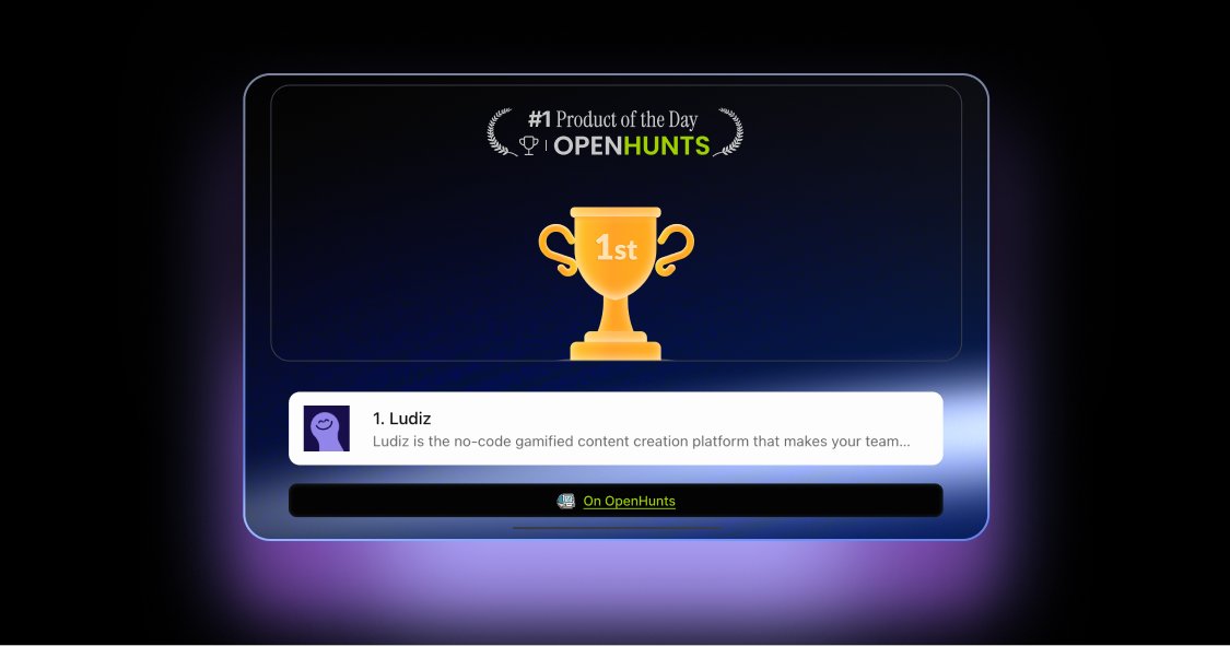 Congrats to our #1 winner of the day, 🎉👏<a href="/ludiz_games/">Ludiz</a>