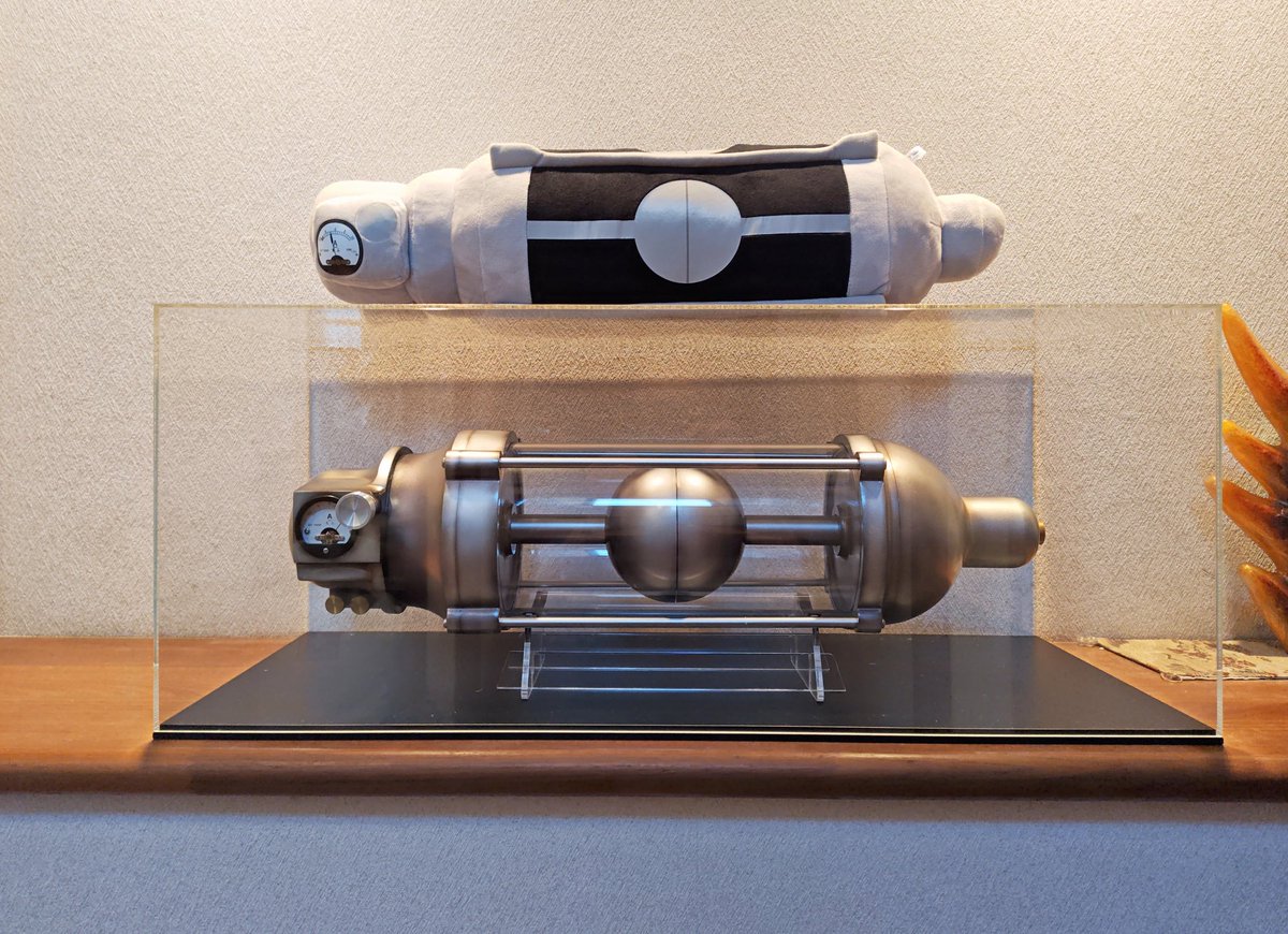 勢いで買っていた、オキシジェンデストロイヤーのぬいぐるみが来たので