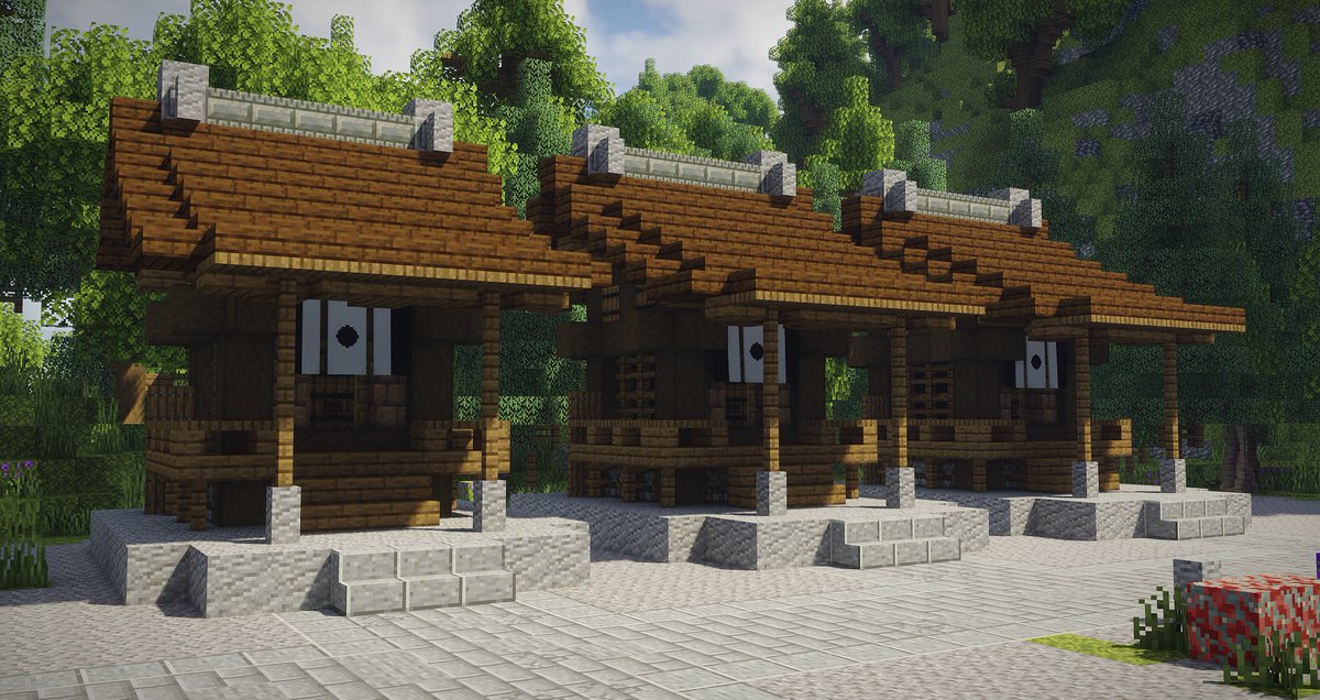HolubinM's tweet photo. 神社⛩
#Minecraft #TProject https://t.co/6eX9ynskTd