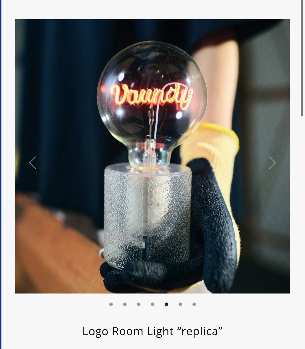 vaundy珍グッズ 美電球💡→ 水鉄砲🔫