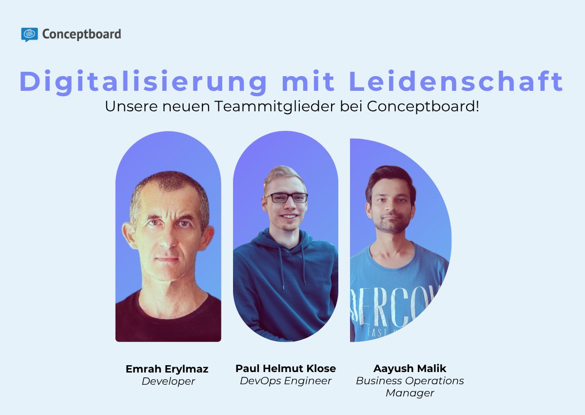Wir wachsen weiter – und gestalten die digitale, souveräne Transformation Europas!

Willkommen Paul, Emrah &amp; Aayush – starkes Know-how für DevOps, Development &amp; Business Operations.

👉 Werde Teil unseres Teams: ow.ly/yOf850W9RYx