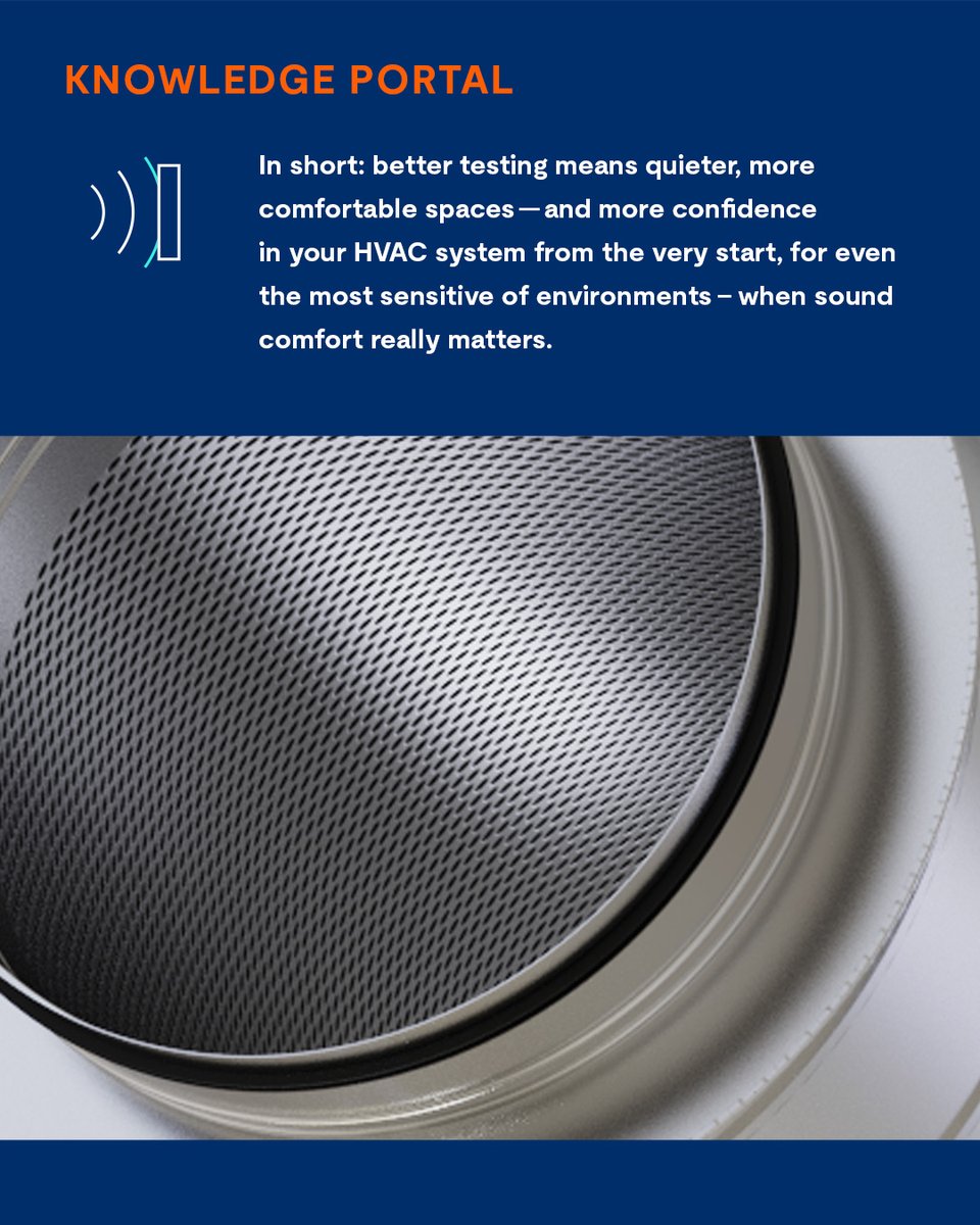 Did you know?

TROX has a dedicated reverberation chamber in our #Acoustics test laboratories  🗣️📣🔔🔊🎵  with anti-parallel surfaces, to maximise distribution of sound for robust product testing to achieve optimal acoustic comfort.

👉 Acoustics: bit.ly/3WV1aRb

#HVAC