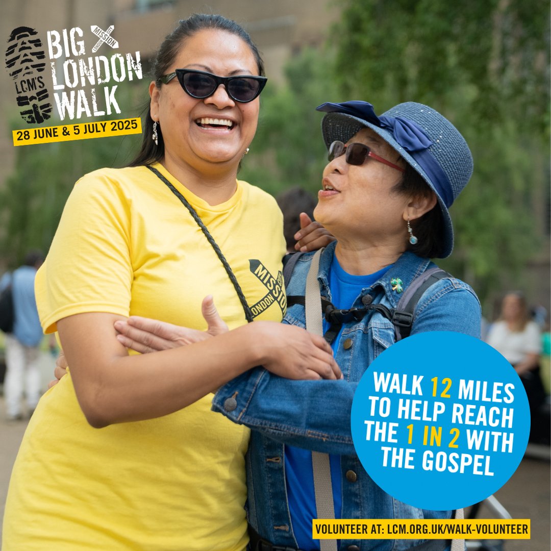 Are you willing to volunteer at the Big London Walk?

We’d love for you to join us on 28 June or 5 July! 

We’re looking for a bit of extra help with stewarding, serving refreshments, assisting at venues and more.

Visit lcm.org.uk/walk-volunteer to find out ways you can volunteer.