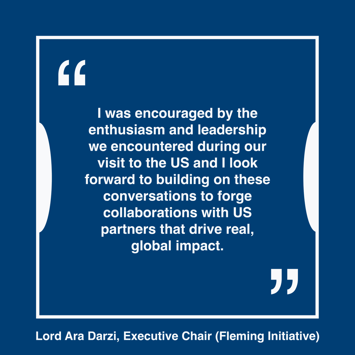 The Fleming Initiative continues to strengthen its commitment to global collaboration following Lord Darzi’s strategic visit to the US, engaging with leading institutions to explore opportunities in the fight against antimicrobial resistance ⤵️

imperial.ac.uk/news/265433/fl…