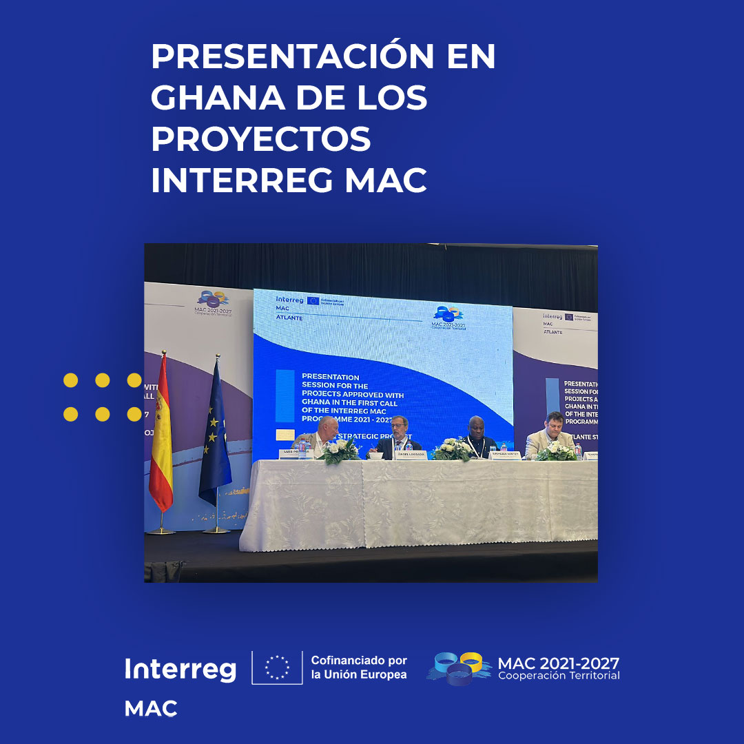 🔴 Presentación en Ghana de los proyectos Interreg Mac 

𝐓𝐨𝐝𝐚 𝐥𝐚 𝐢𝐧𝐟𝐨𝐫𝐦𝐚𝐜𝐢ó𝐧  👉 interregmac.org/presentacion-e… 

#InterregMAC #Interreg