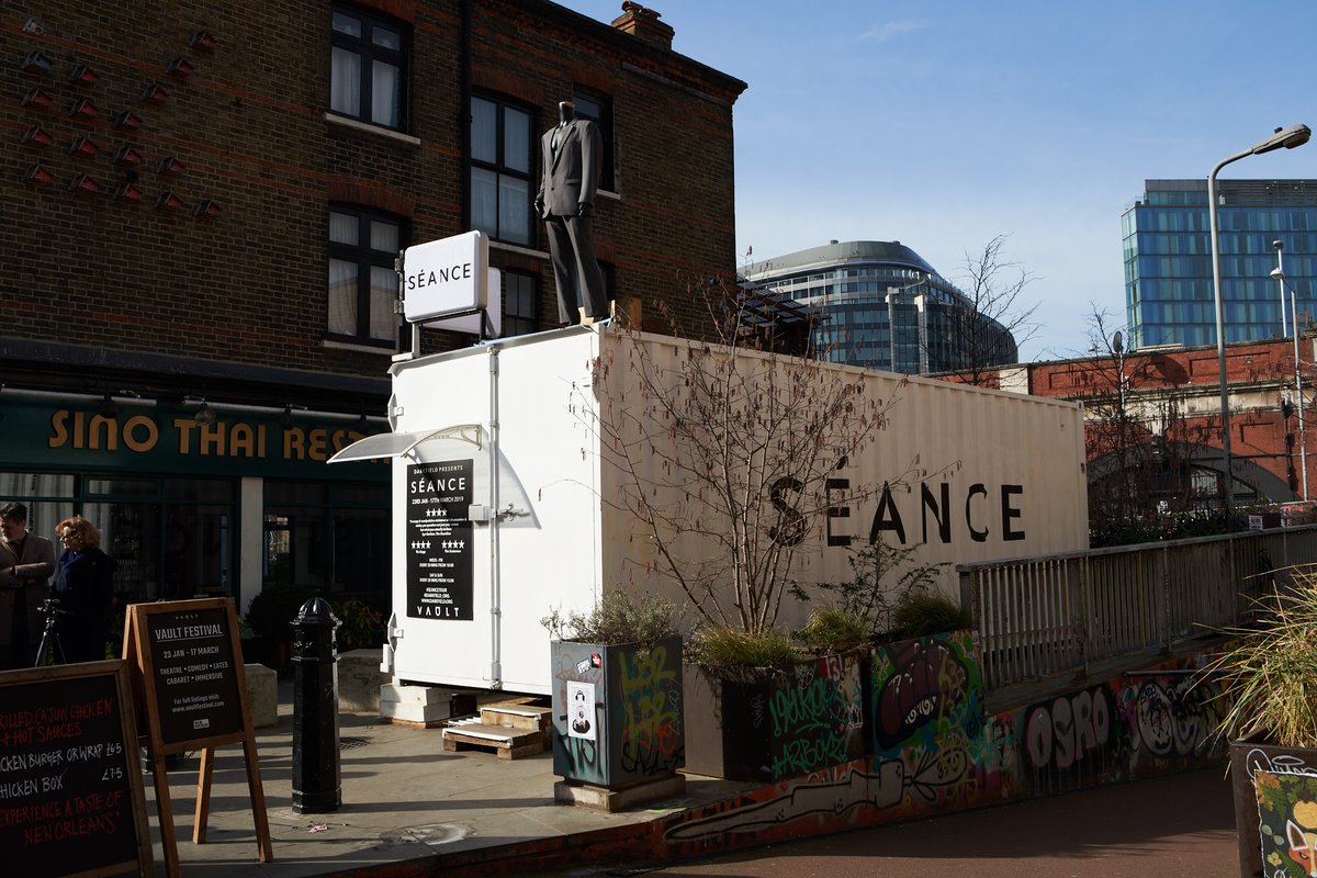🕯️ SÉANCE is now on sale! 🕯️

An immersive theatrical experiment from DARKFIELD.

Step inside a Victorian séance room, where binaural sound and total darkness create a spine-tingling 20-minute experience.
 
🎟️ For more information visit homemcr.org