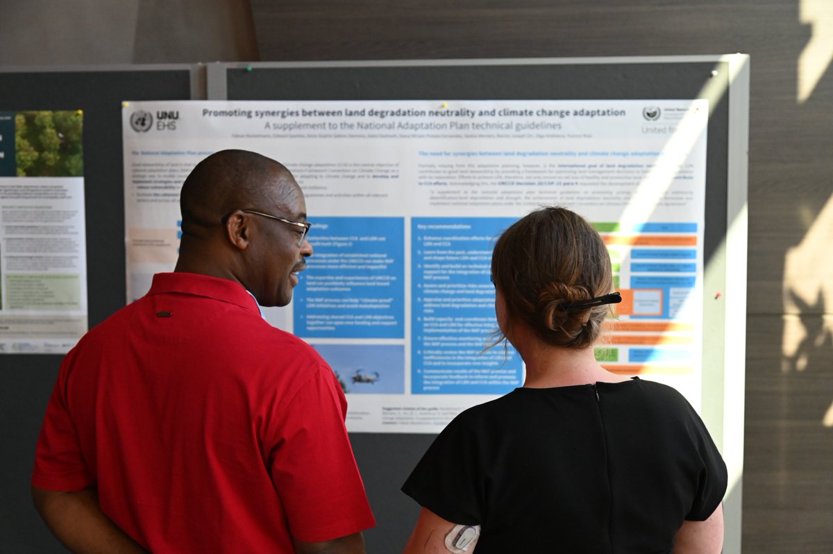 IUCNClimateTeam's tweet image. 🌿 Scaling #EcosystemBasedAdaptation takes more than tools—it takes a mindset shift.

At EbA Knowledge Day 2025, the call was clear:

🤝 Partner long-term
💡 Centre people &amp;amp; culture
📊 Bridge research &amp;amp; policy
💰 Unlock innovative finance
🔗 shorturl.at/sHSWA

#SB62