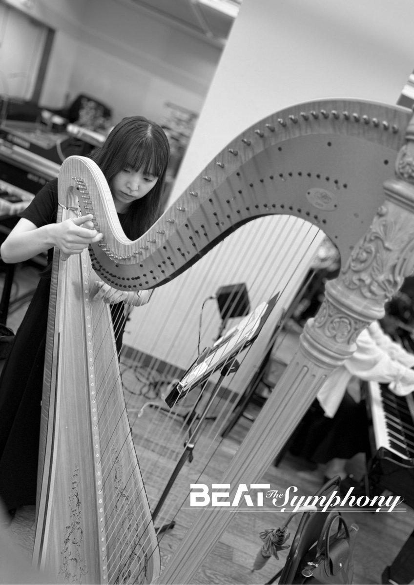BEAT THE SYMPHONY 
ハープ　吉田 瑳矩果さん！
#BeatTheSymphony #Da_iCE