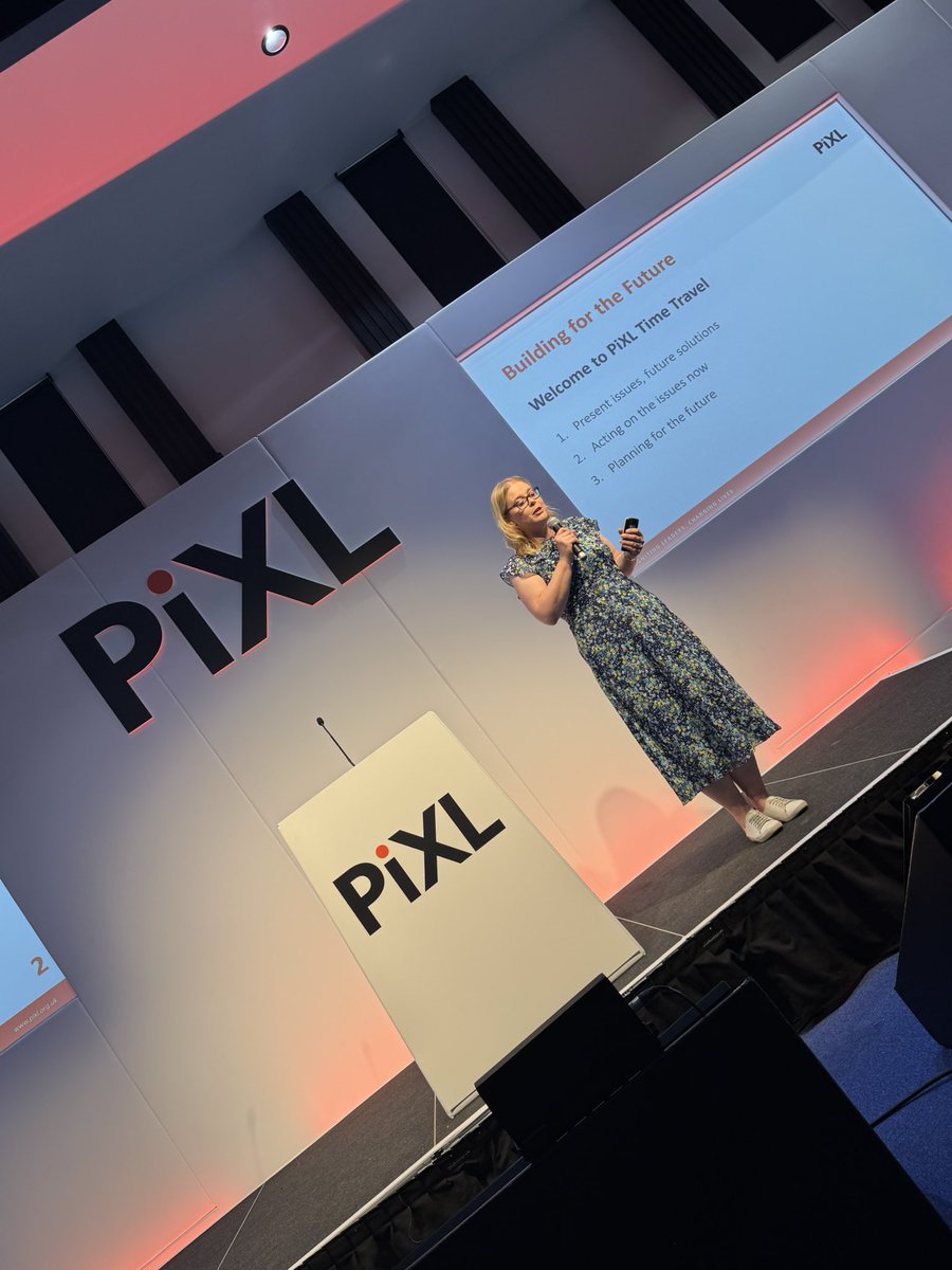 Attending PixL Post 16 conference today - ready to focus on ‘Building for the Future’