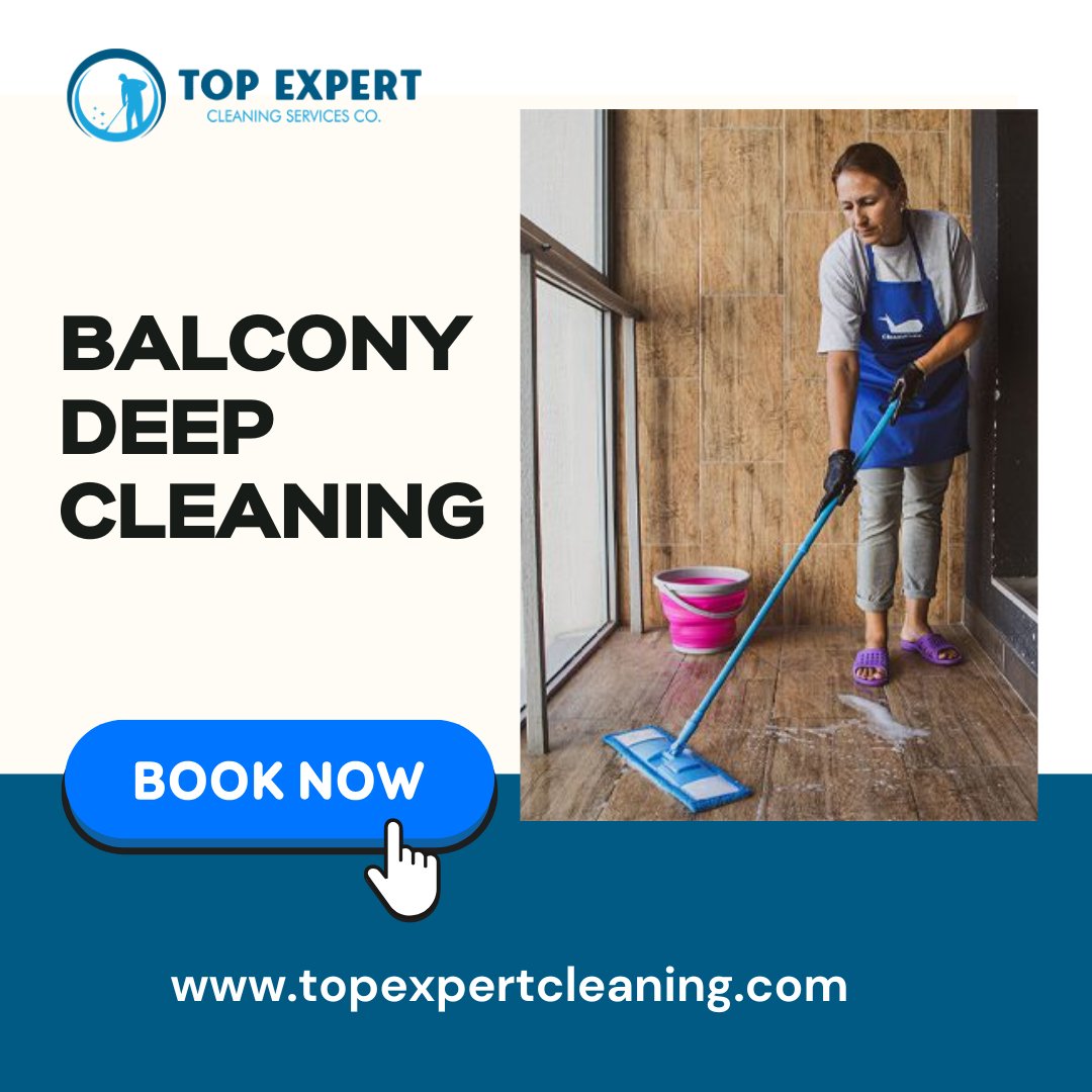 topexpertclean's tweet image. 🌿 Say goodbye to dirt, stains, and grime with our Balcony Deep Cleaning service! 🌞

📲 Book now at topexpertcleaning.com

#BalconyCleaning #DeepCleaningServices #TopExpertCleaning #OutdoorRefresh #CleanLiving #HomeCare #BookNow #BalconyMakeover