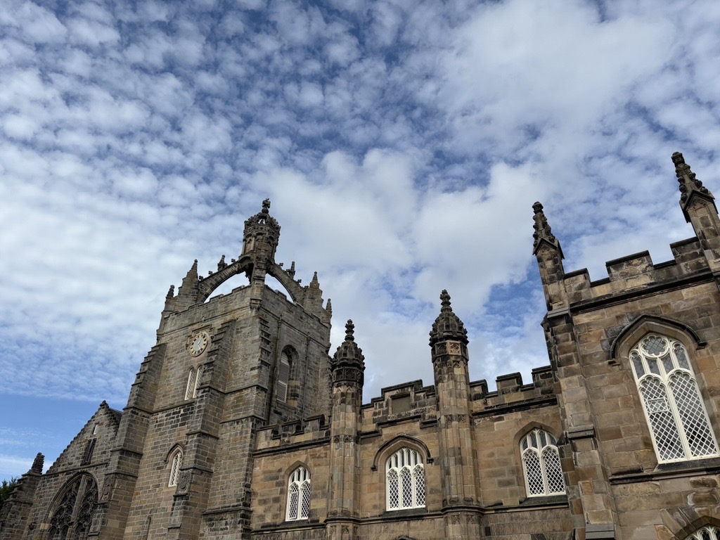 For Students, alumni, or just someone wanting to appreciate the amazing architecture on campus, there are always tours and open days that you can join. 

abdn.io/1vp

(Image used with permission.)