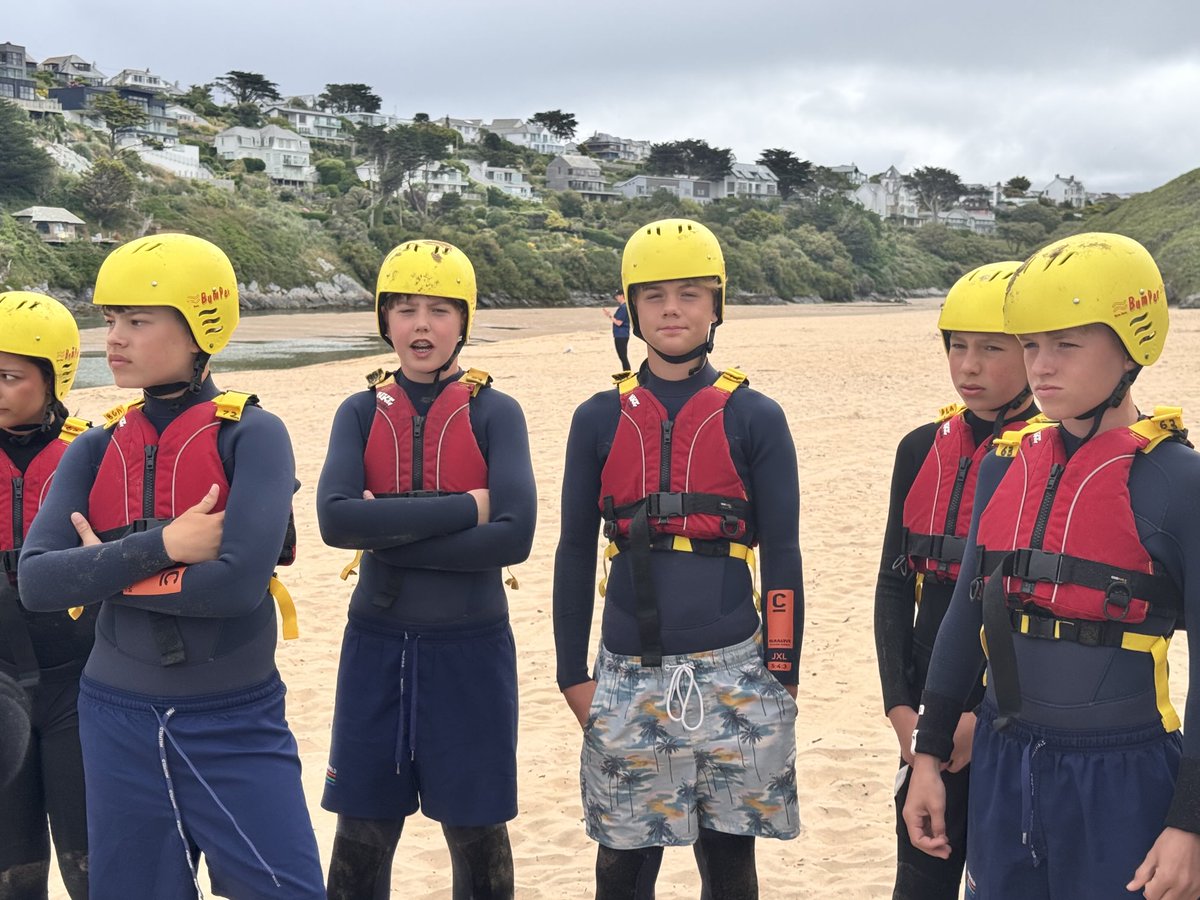 Coasteering preps ⁦<a href="/NineAtMillfield/">9@Millfield</a>⁩ ⁦<a href="/MillfieldODE/">Millfield Outdoor Adventure</a>⁩