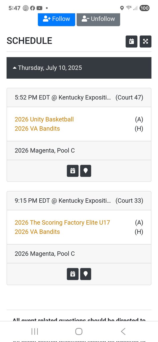 VA Bandits Basketball Program tweet media