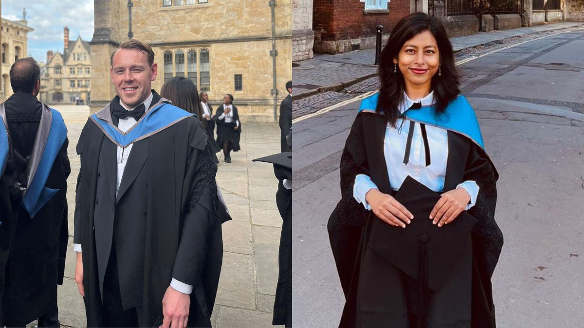 'Oxford was a life-changing experience...an incredible opportunity that changed the course of my life.'

<a href="/TheSmithSchool/">Oxford Smith School</a> alumni Aurona Sarker and Lewis Ireland share their journeys to Oxford, the barriers they faced, and how they broke them.