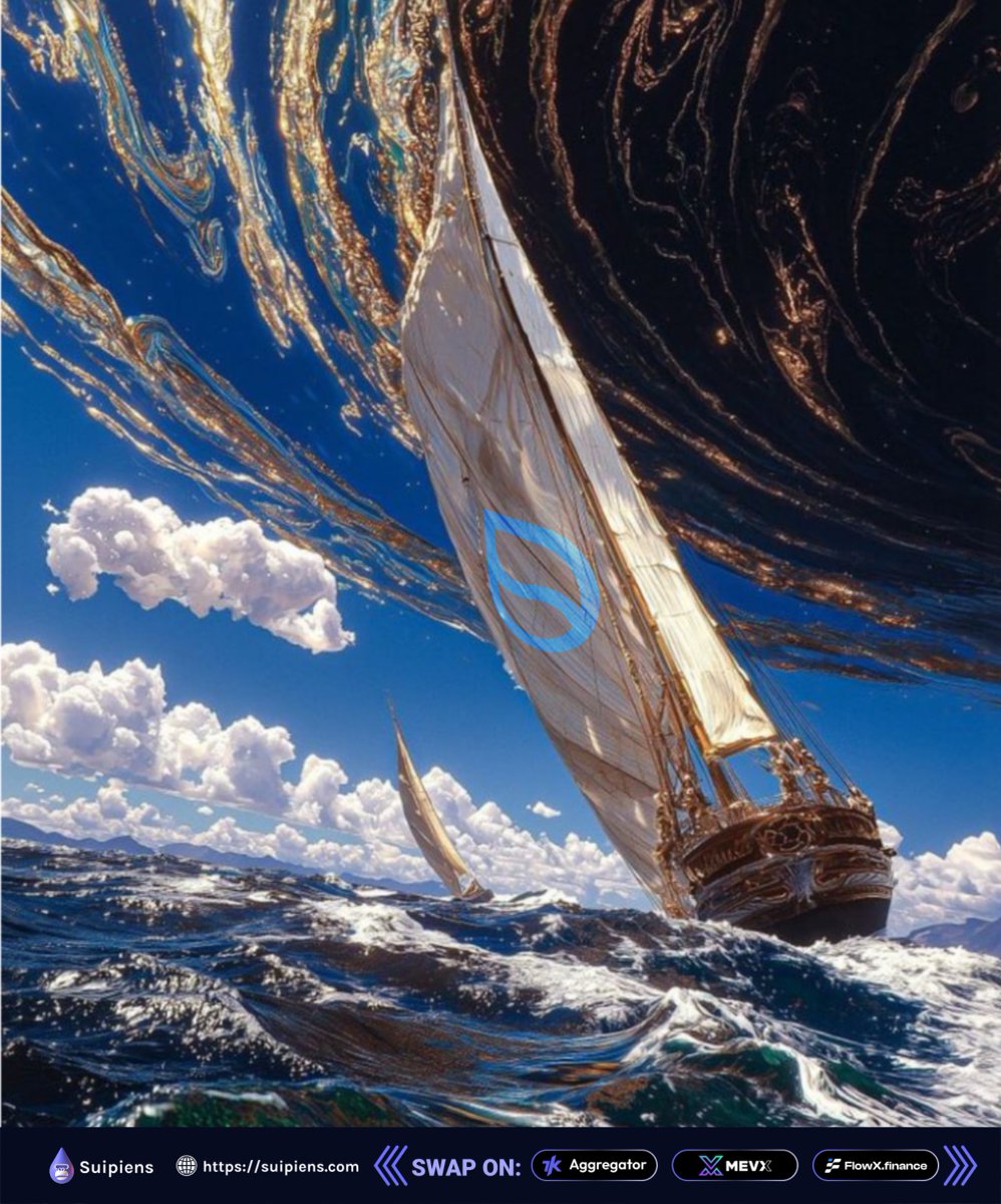 The voyage may be steep and stormy, but sweet rewards await at journey's end.

In $SUI, we trust! 💪💧