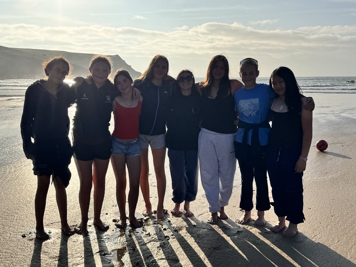 Evening beach walk ⁦<a href="/NineAtMillfield/">9@Millfield</a>⁩ ⁦<a href="/MillfieldODE/">Millfield Outdoor Adventure</a>⁩