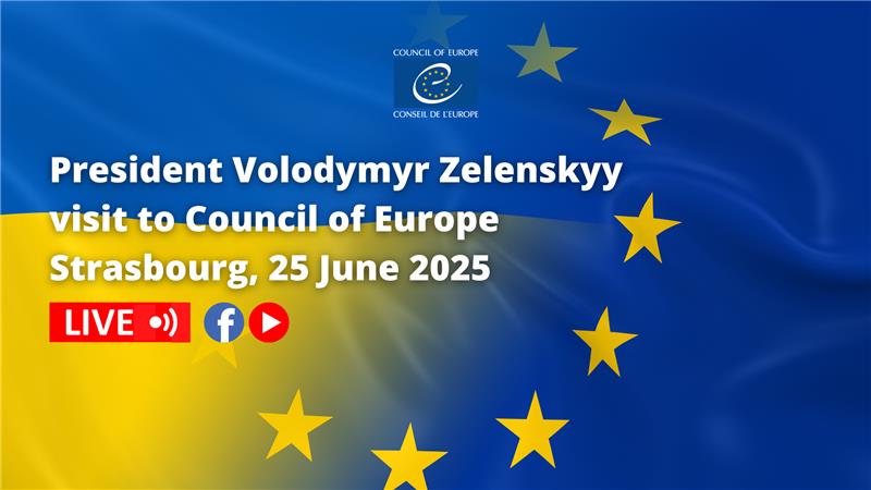 Council of Europe (@coe) on Twitter photo 🇺🇦 President <a href="/ZelenskyyUa/">Volodymyr Zelenskyy / Володимир Зеленський</a> is visiting the #CouncilOfEurope today. He will sign an agreement with SG <a href="/alain_berset/">Alain Berset</a> on a Special Tribunal for the Crime of Aggression against Ukraine and address both the Committee of Ministers and PACE.
Watch live on YouTube & Facebook. 🇺🇦 President <a href="/ZelenskyyUa/">Volodymyr Zelenskyy / Володимир Зеленський</a> is visiting the #CouncilOfEurope today. He will sign an agreement with SG <a href="/alain_berset/">Alain Berset</a> on a Special Tribunal for the Crime of Aggression against Ukraine and address both the Committee of Ministers and PACE.
Watch live on YouTube & Facebook.