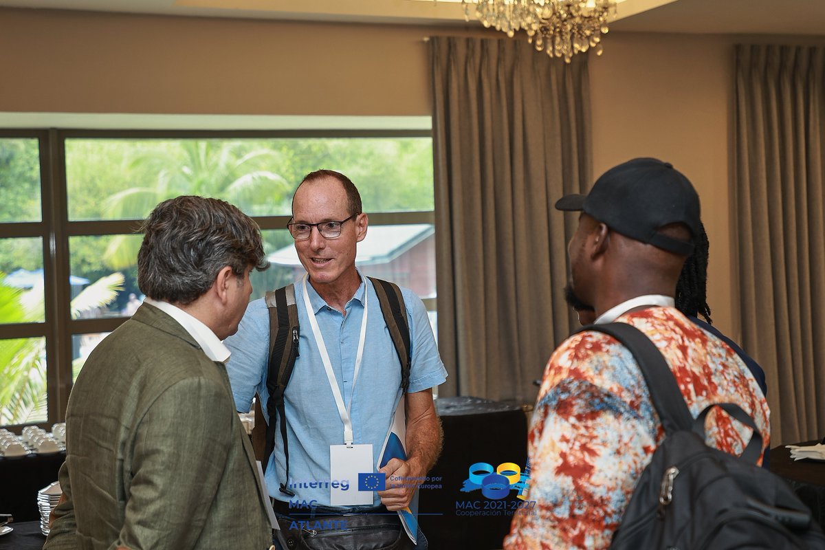 ITCCANARIAS's tweet photo. 🌍Jornada de presentación de proyectos #InterregMAC con participación de #Ghana
✔5 proyectos liderados por ITC cuentan con socios del país #ACUICONECTA #IDIWATER #RESMAC #WACCID #NATUREXT
🔗https://t.co/aaKixak9UX
#INNOVABLUE #MICROCLIMAC #PLANCLIMAC2 #ALSEMAC #BLUESUPPLYCHAIN https://t.co/m4wtC81ZRM