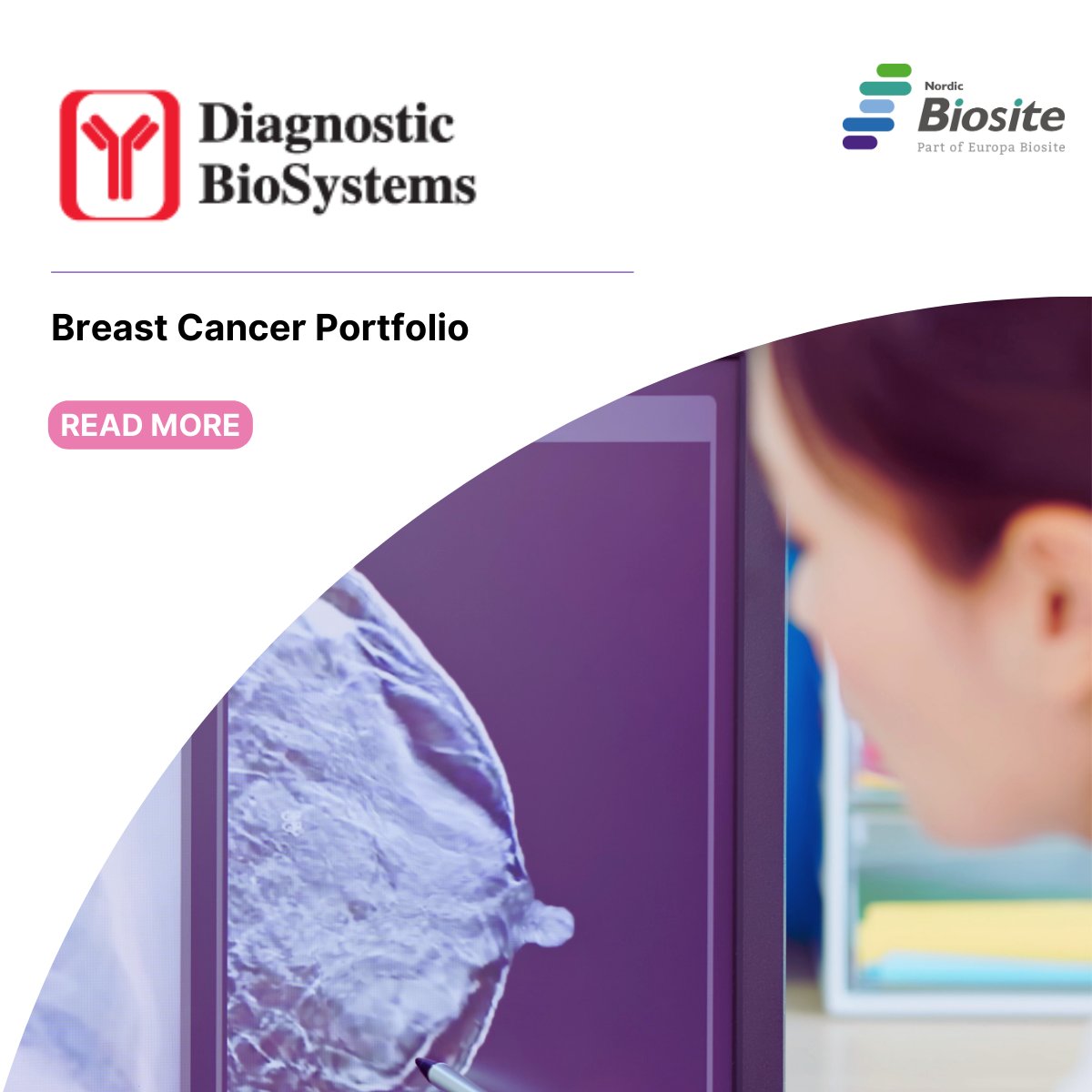 Empowering breast cancer detection with cutting-edge IHC technology! 🧪✨
Learn more about their contribution to the fight against breast cancer! hubs.la/Q03b6hRx0
#BreastCancerDetection #IHCTechnology #DiagnosticBioSystems #NordicBiosite