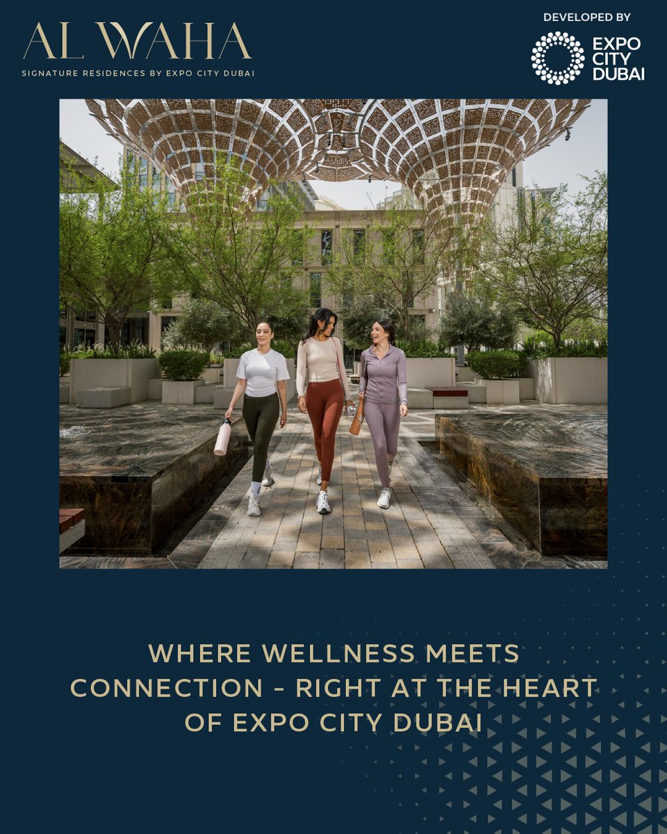 At Al Waha Residences 2, wellness is part of everyday living.

From serene courtyards and shaded walking paths to a fully-equipped gym and fitness centre, it’s a place designed to help you recharge, reconnect and thrive.

Visit the sales centre or click the following link for