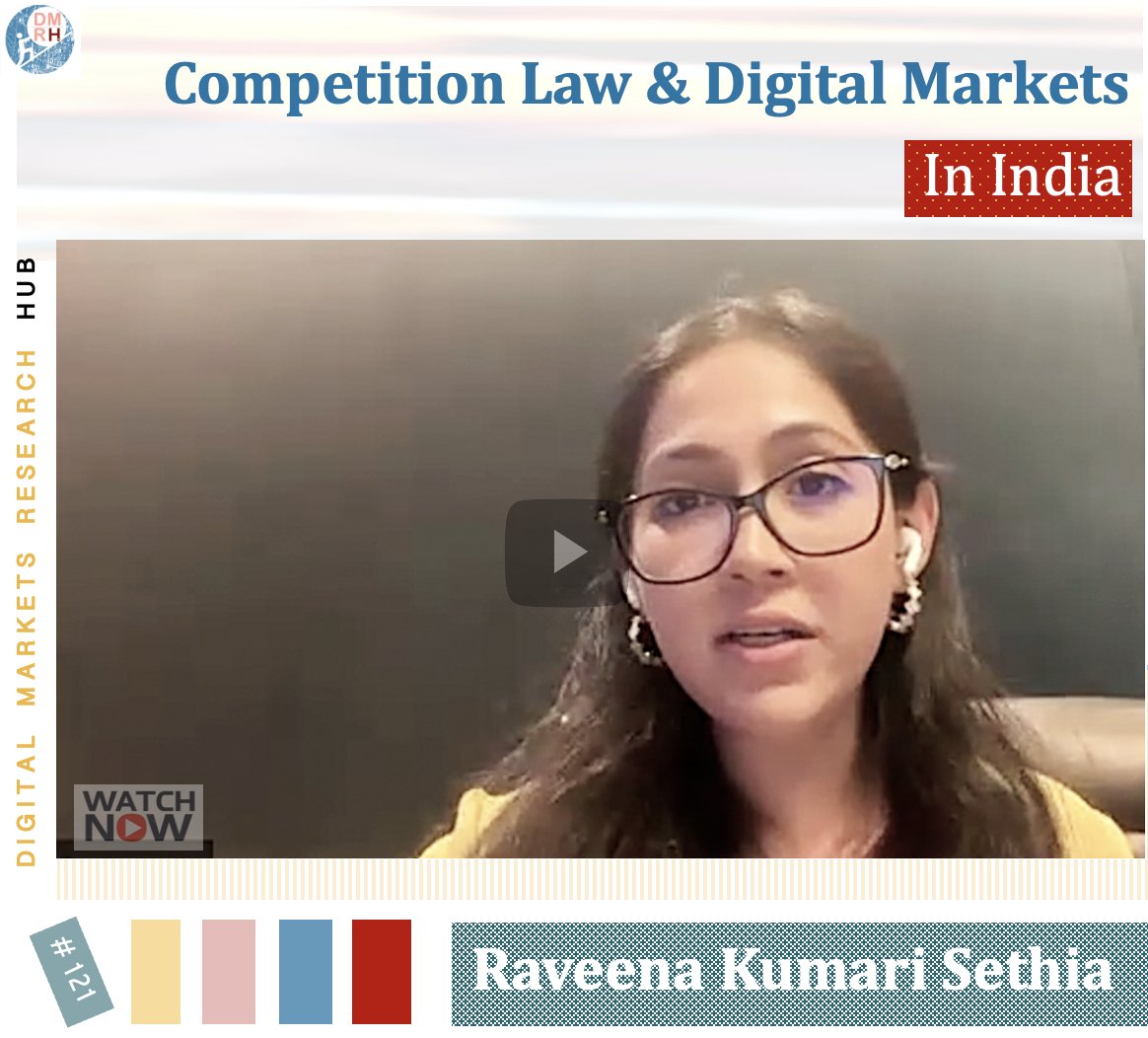 India's digital markets demonstrate astonishing growth, increasingly penetrating various spheres of public and private life. In this conversation with Raveena Kumari Sethia I attempted to understand both the mechanics and the ingredients of this growth 
📽️ youtube.com/watch?v=-bV1oY…
