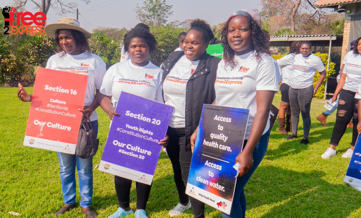 WELEAD TRUST (@weleadteam) on Twitter photo 📍Our collaboration with <a href="/MagambaNetwork/">#15YearsOfMagamba</a> has significantly enhanced young Zimbabweans’ understanding of their rights to freedom of expression and access to information, as outlined in Sections 61 and 62 of the Constitution of Zimbabwe.
This has empowered them to raise their 📍Our collaboration with <a href="/MagambaNetwork/">#15YearsOfMagamba</a> has significantly enhanced young Zimbabweans’ understanding of their rights to freedom of expression and access to information, as outlined in Sections 61 and 62 of the Constitution of Zimbabwe.
This has empowered them to raise their