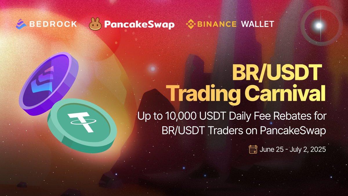 1/5 What if we cover your full trading fee? 🤩

Introducing the $BR/USDT Trading Carnival, where we’re giving away up to 10,000 $USDT in daily rewards to cover trading fees for over 10% of active wallets.

Curious? Excited? Read on. 👇
