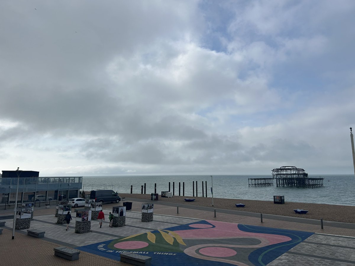 In #Brighton for <a href="/bessconference/">British Elbow & Shoulder Society</a> #bess2025
There could be worse places to hold a #shoulderandelbow #orthopaedic conference!