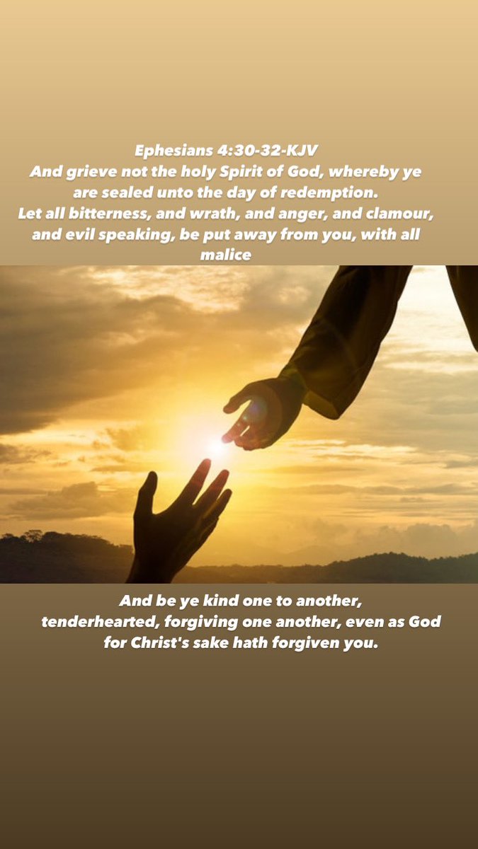 Ephesians 4:32-KJV
“And be ye kind one to another,
tenderhearted, forgiving one another, even as God for Christ's sake hath forgiven you.”Have a blessed Wednesday everyone ❤️