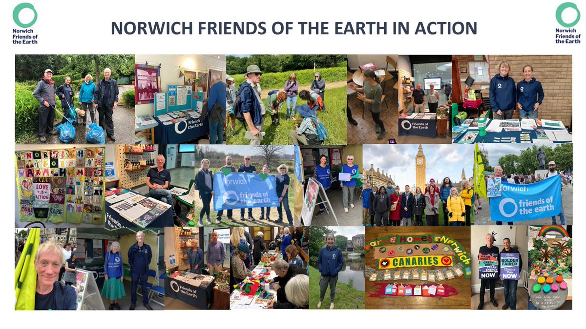 Norwich Friends of the Earth Local Group A.G.M. will be on Saturday 5 July, details here norwichfoe.co.uk/category/event…. All welcome.